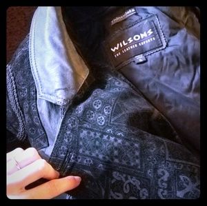 Leather Wilson coat